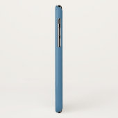 AIR FORCE BLUE背景無地のiPhone Xケース Case-Mate iPhoneケース (裏面/左)