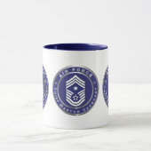 Air Force Chief Master Sergeant CMSgt マグカップ (中央)