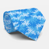 Air force Military camouflage pixel pattern seamle ネクタイ (ロール)