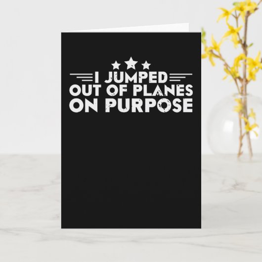 Air Force - Military Design カード (黄色い花)