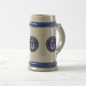 Air Force Senior Master Sergeant SMSgt ビールジョッキ (正面右)