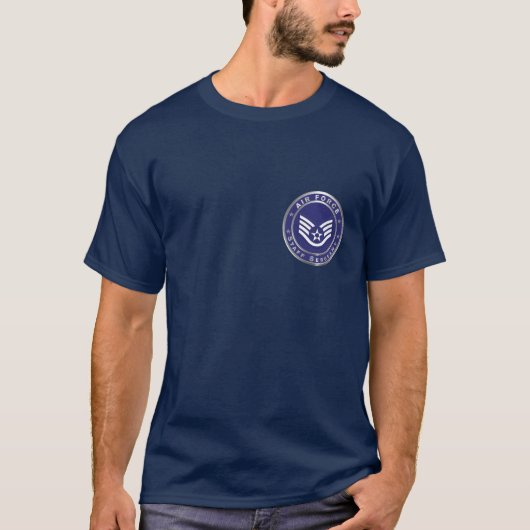 Air Force Staff Sergeant  Tシャツ (正面)