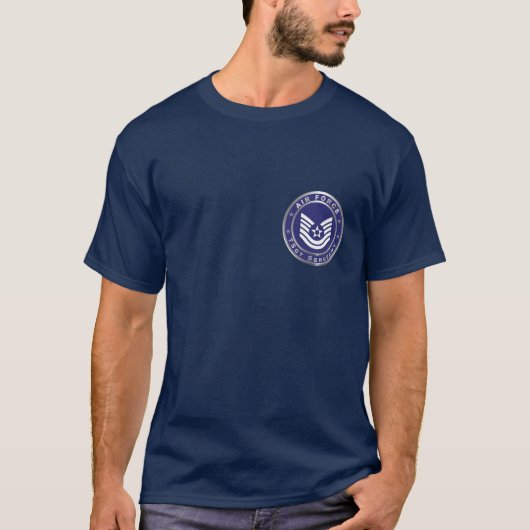 Air Force Tech Sergeant TSgt Tシャツ (正面)