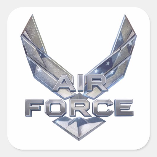 Air Force (USAF) スクエアシール (正面)