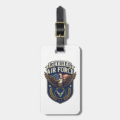 Air Force (USAF) ラゲッジタグ (正面縦)