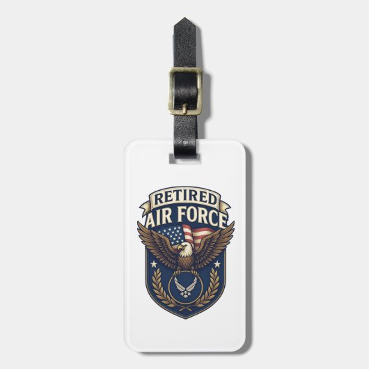 Air Force (USAF) ラゲッジタグ (正面縦)