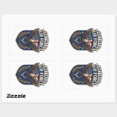 Air Force (USAF) 長方形シール (シート)