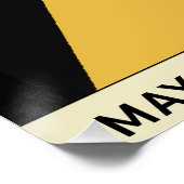 Air Guitar Hazard Ahead! Humorous Warning  ポスター (コーナー)