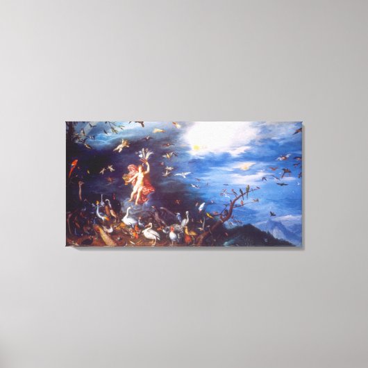 Air、Jan Brueghel the Elder キャンバスプリント (正面)