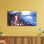 Air、Jan Brueghel the Elder キャンバスプリント (インサイチュ (リビング))
