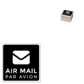 AIR MAIL PAR AVION 手紙 エアメールスタンプ mail letter ラバースタン ラバースタンプ (押印)