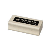 AIR MAIL PAR AVION 紙飛行機 エアメールスタンプ paper airplane ラ ラバースタンプ (スタンプ)