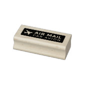 AIR MAIL PAR AVION 飛行機 エアメールスタンプ airplane ラバースタンプ (スタンプ)