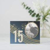 Air Photoテーブル番号の音楽 ポストカード (スタンド正面)