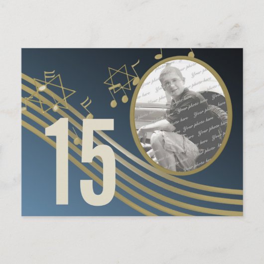 Air Photoテーブル番号の音楽 ポストカード (正面)