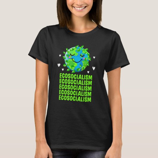 Air Pollution Is Not a Joke Ecology Trees Ecosyste Tシャツ (正面)