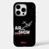 AIR SHOW B-17 WWIIヴィンテージ飛行機年カスタム間 Case-Mate iPhoneケース (裏面)