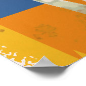 Air To Bagdad Vintage Travelポスター ポスター (角)