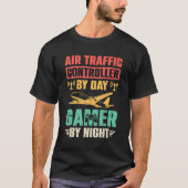 Air Traffic Controller Gaming Air Marshal Game Tシャツ (正面)