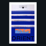 Air Union Orient ポスター<br><div class="desc">Vintage art deco style air travel poster for Air Union's services to the "Orient" across the mediterranean towards French Colonial Syria, Lebanon and beyond.</div>