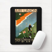 Air Union to Paris-London-Paris by Air マウスパッド (マウス)