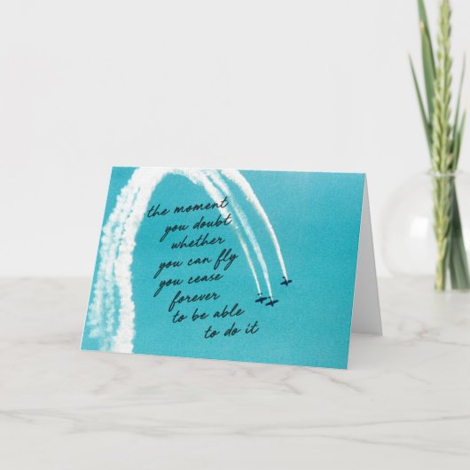 AIR WAVES Greeting Card サンキューカード (正面)