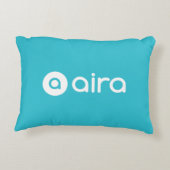 Airaのロゴ アクセントクッション (裏面)