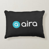 Airaのロゴ アクセントクッション (正面)