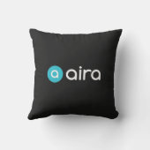 Airaのロゴ クッション (裏面)