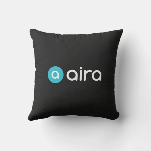 Airaのロゴ クッション (裏面)