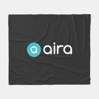 Airaのロゴ フリースブランケット