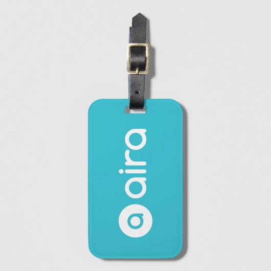 Airaのロゴ ラゲッジタグ (正面縦)