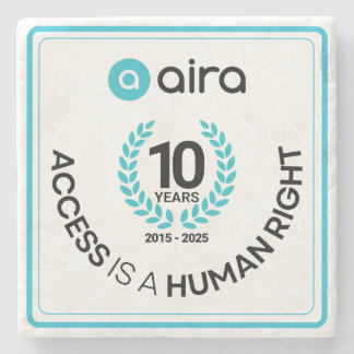 Aira 10歳の誕生日/記念日のマーブル コースター