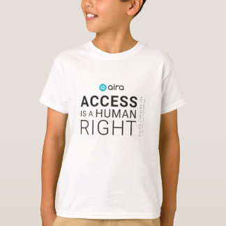Aira Accessは人権キッズベースTシャツ Tシャツ