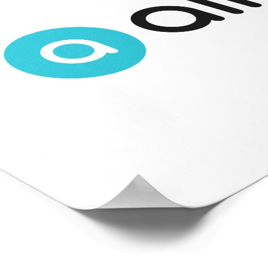 Aira Logo ポスター (角)