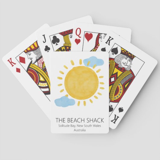 Airbnbカスタマイズパーソナライズされたトランプ トランプ (裏面)