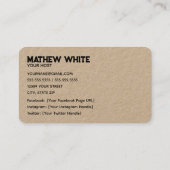 AirbnbカスタムQR 名刺 (裏面)