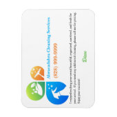 Airbnbクリーナマ連絡グネット マグネット (縦)