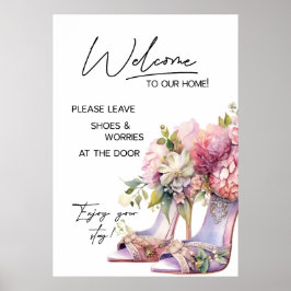 AirBnbバケーションレンタルウェルカムサイン ポスター