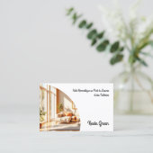 AirbnbバケーションレンタルQR 名刺 (スタンド正面)