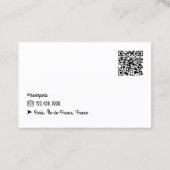 AirbnbバケーションレンタルQR 名刺 (裏面)