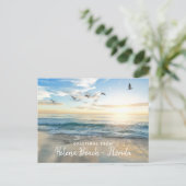 Airbnbビーチハウスフォトゲストマーケティングはがき ポストカード (スタンド正面)