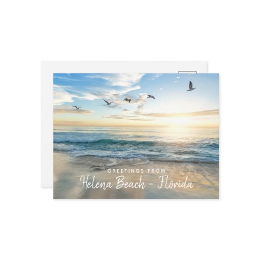 Airbnbビーチハウスフォトゲストマーケティングはがき ポストカード (正面/裏面インサイチュ)