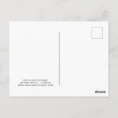 Airbnbビーチハウスフォトゲストマーケティングはがき ポストカード (裏面)