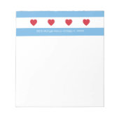 Airbnb |の書パッド |シカゴ ノートパッド (正面)