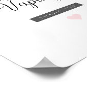 Airbnb No喫煙またはVapingポスター ポスター (角)