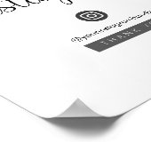 Airbnb/Vacationレンタルソーシャルメディアサイン ポスター (角)