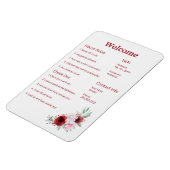 Airbnb Vrboウェルカムサインテンプレートガイドマグネット マグネット (左側)