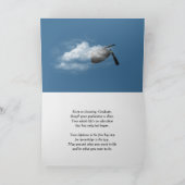 Airborne 2026 Black Graduation Hats カード (内部)