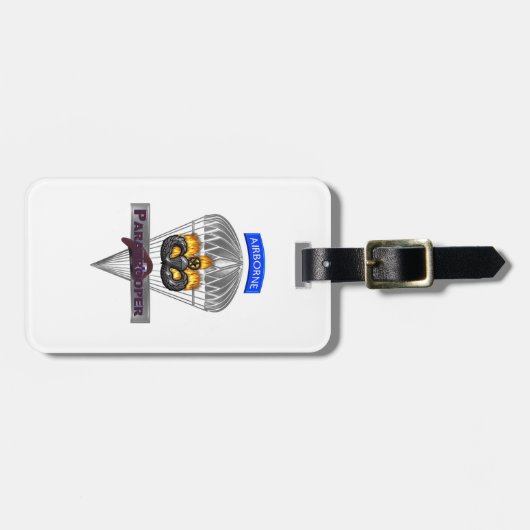 Airborne Flamingロゴギフト ラゲッジタグ (正面横)